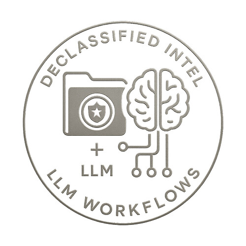 369-Forum Visual — Declassified Intel + LLM Workflows